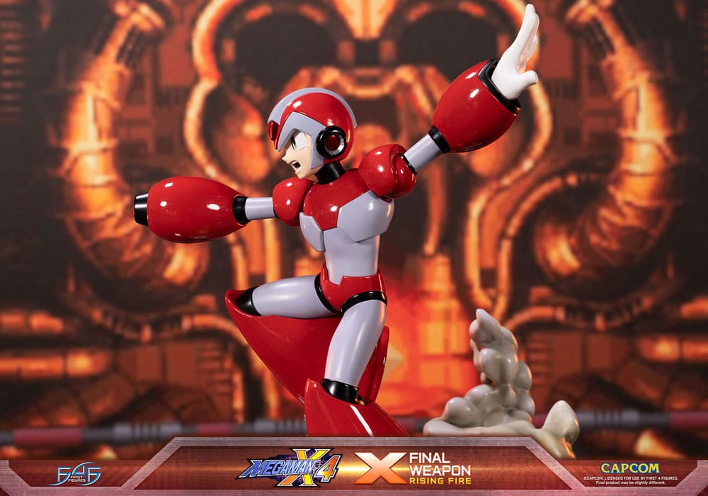 Statuette Mega Man X4 X Finale Weapon Rising Fire 45cm 1001 Figurines (20)