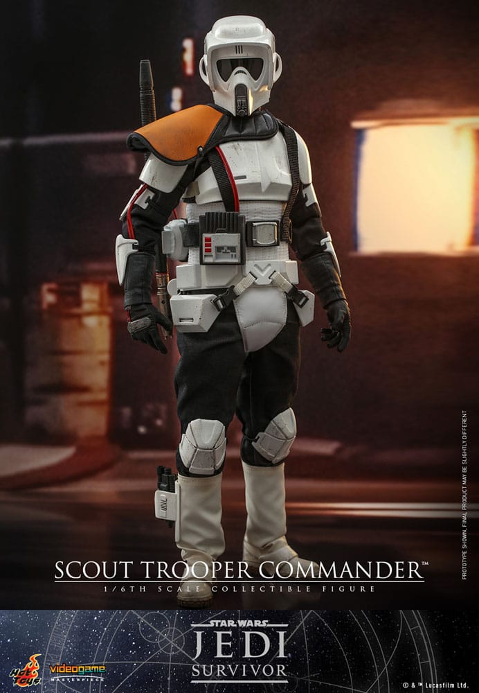 Figurine Star Wars Jedi Survivor Videogame Masterpiece Scout Trooper Commander 30cm