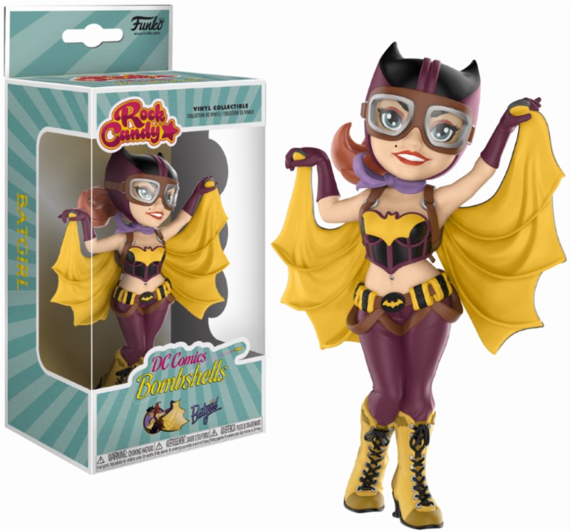 Figurine DC Comics Bombshells Funko Rock Candy Batgirl 13cm 1001 Figurines