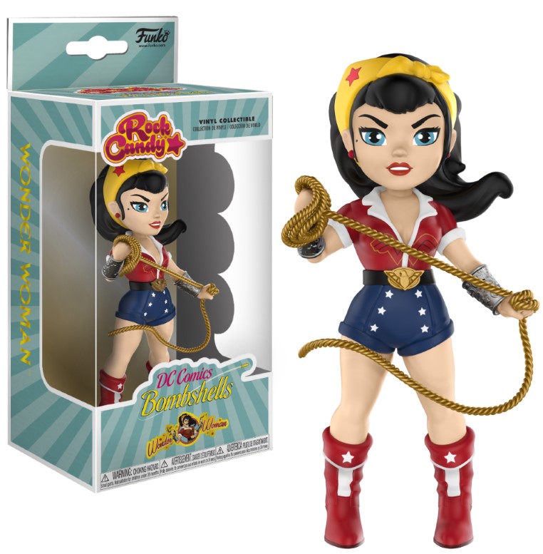 Figurine DC Comics Bombshells Funko Rock Candy Wonder Woman 13cm 1001 Figurines