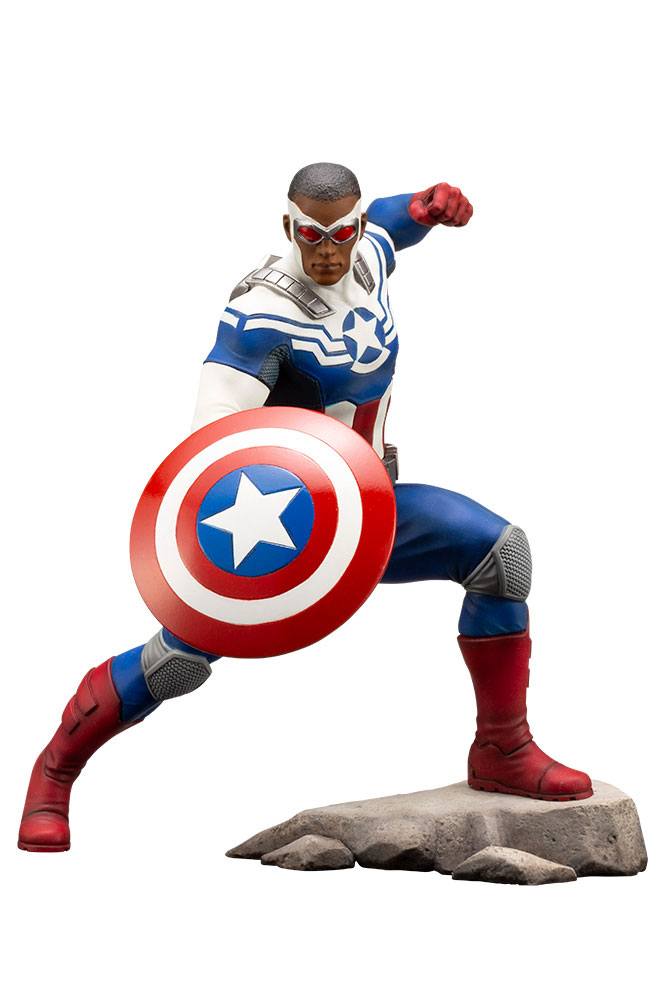 Statuette Marvel Comics ARTFX+ Captain America (Sam Wilson) 19cm 1001 Figurines