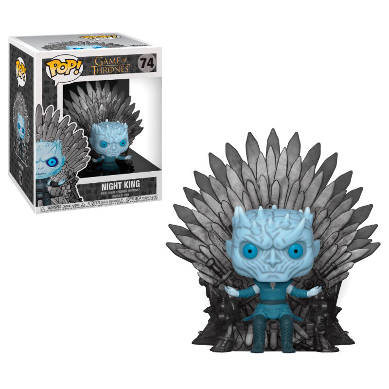 Figurine Game of Thrones Funko POP! Night King on Iron Throne 15cm