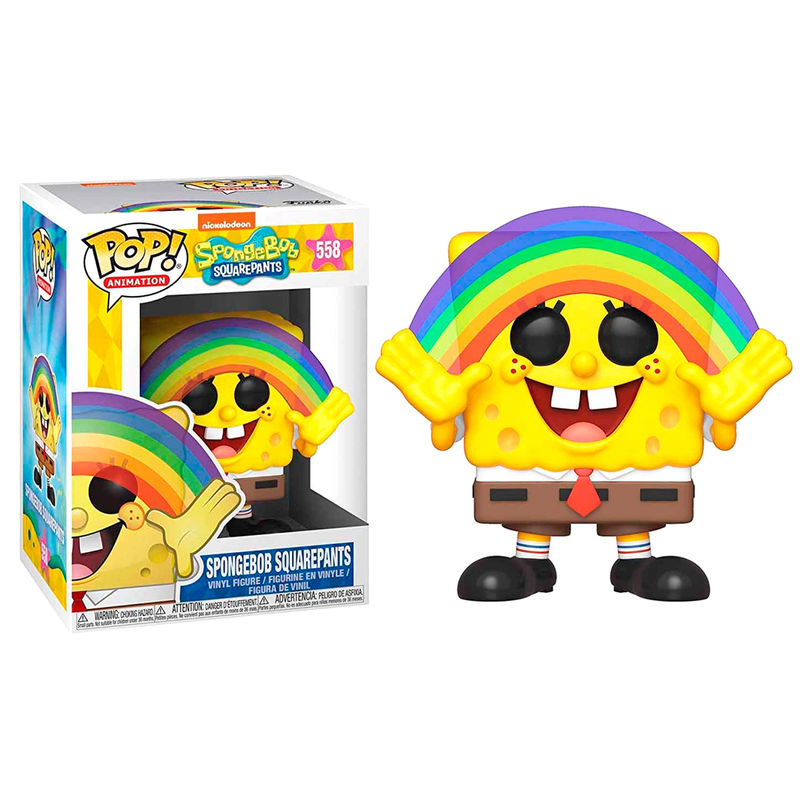 Figurine Bob l´éponge Funko POP! SpongeBob Rainbow 9cm