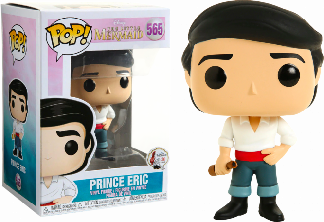 Figurine La Petite Sirène Funko POP! Disney Prince Eric 9cm