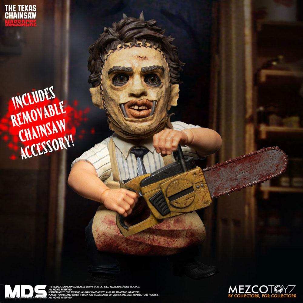 Figurine Massacre à la tronçonneuse MDS Leatherface 15cm