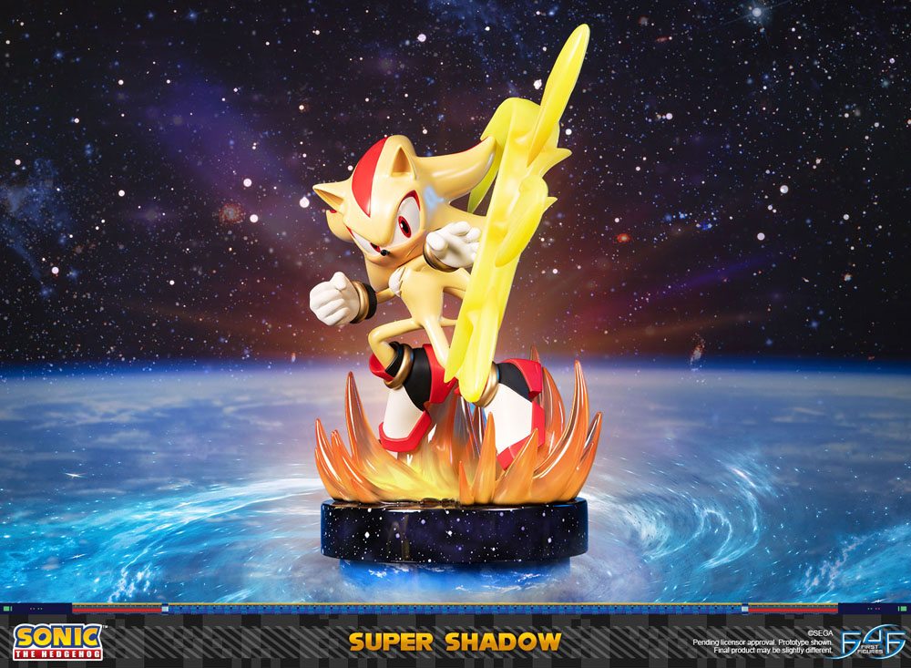 Statuette Sonic the Hedgehog Super Shadow 50cm 1001 Figurines (1)