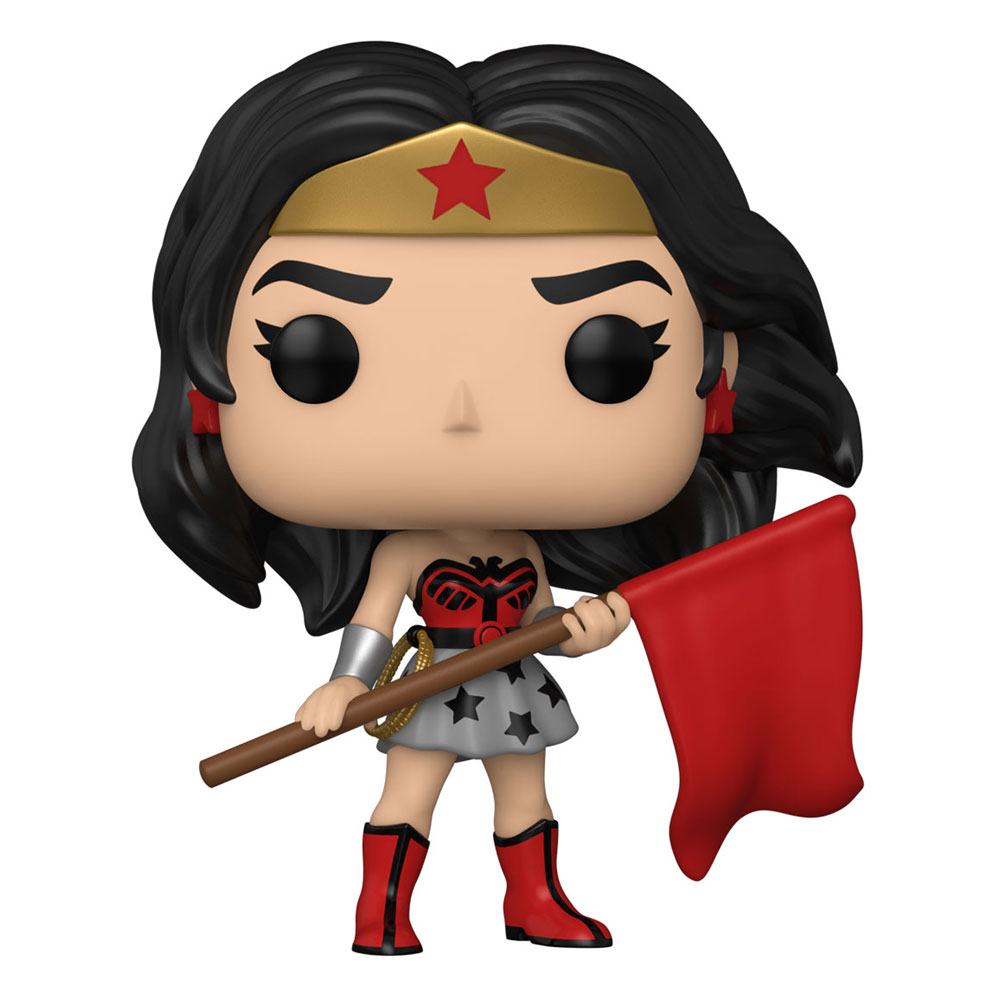 Figurine DC Comics Funko POP! Wonder Women 80th Superman Red Son 9cm