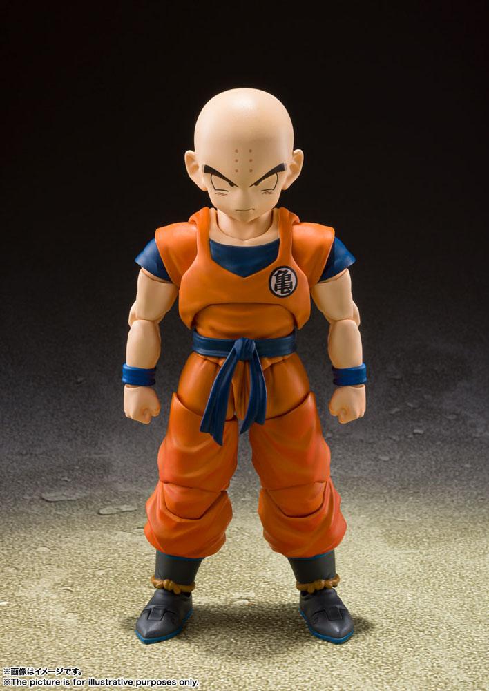 Figurine Dragon Ball Z S.H. Figuarts Krillin Earth\'s Strongest Man 12cm