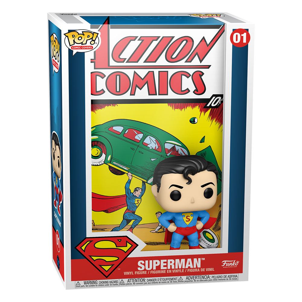 Figurine DC Comics Funko POP! Comic Cover Superman Action Comic 9cm