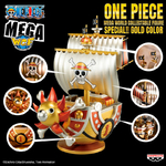 Figurine Thousand Sunny One Piece Mega Wcf Special Gold Color 19cm 1001 Figurines 5