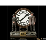 Statuette Retour vers le Futur III Deluxe Art Scale Marty and Doc at the Clock 30cm 1001 Figurines (10)