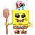 Figurine Bob l´éponge Funko POP! SpongeBob Camping Gear 9cm 1001 figurines