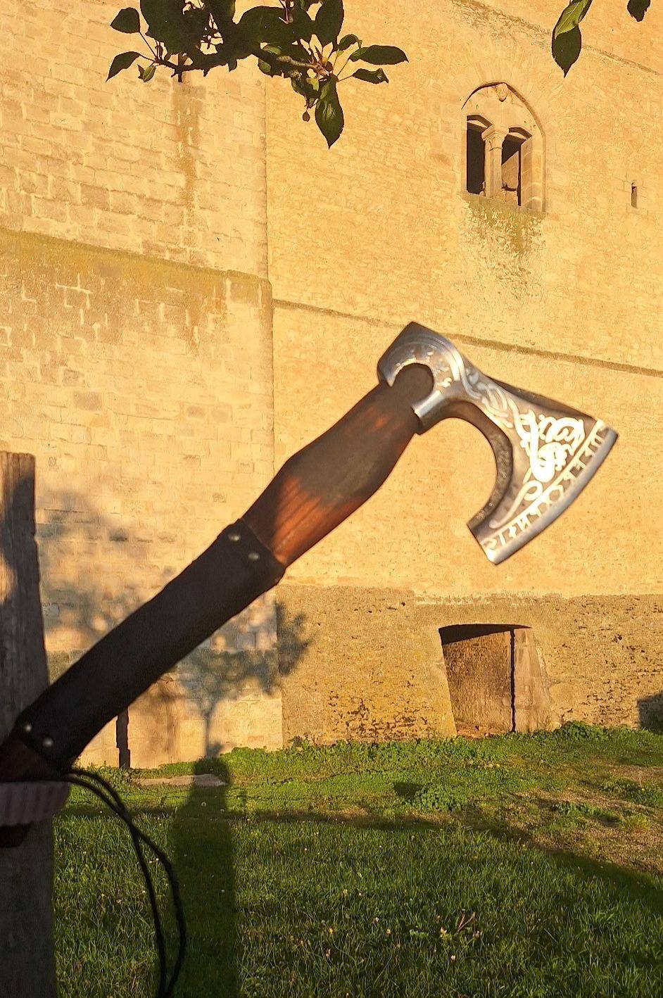 Hache Viking Vegvesir 5