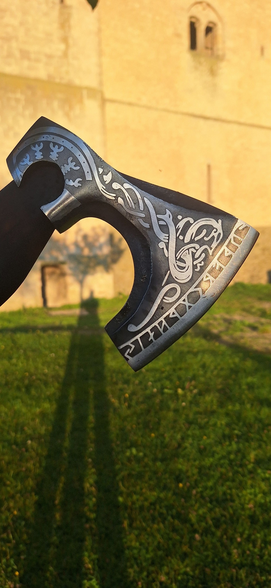 Hache Viking Vegvisir 4