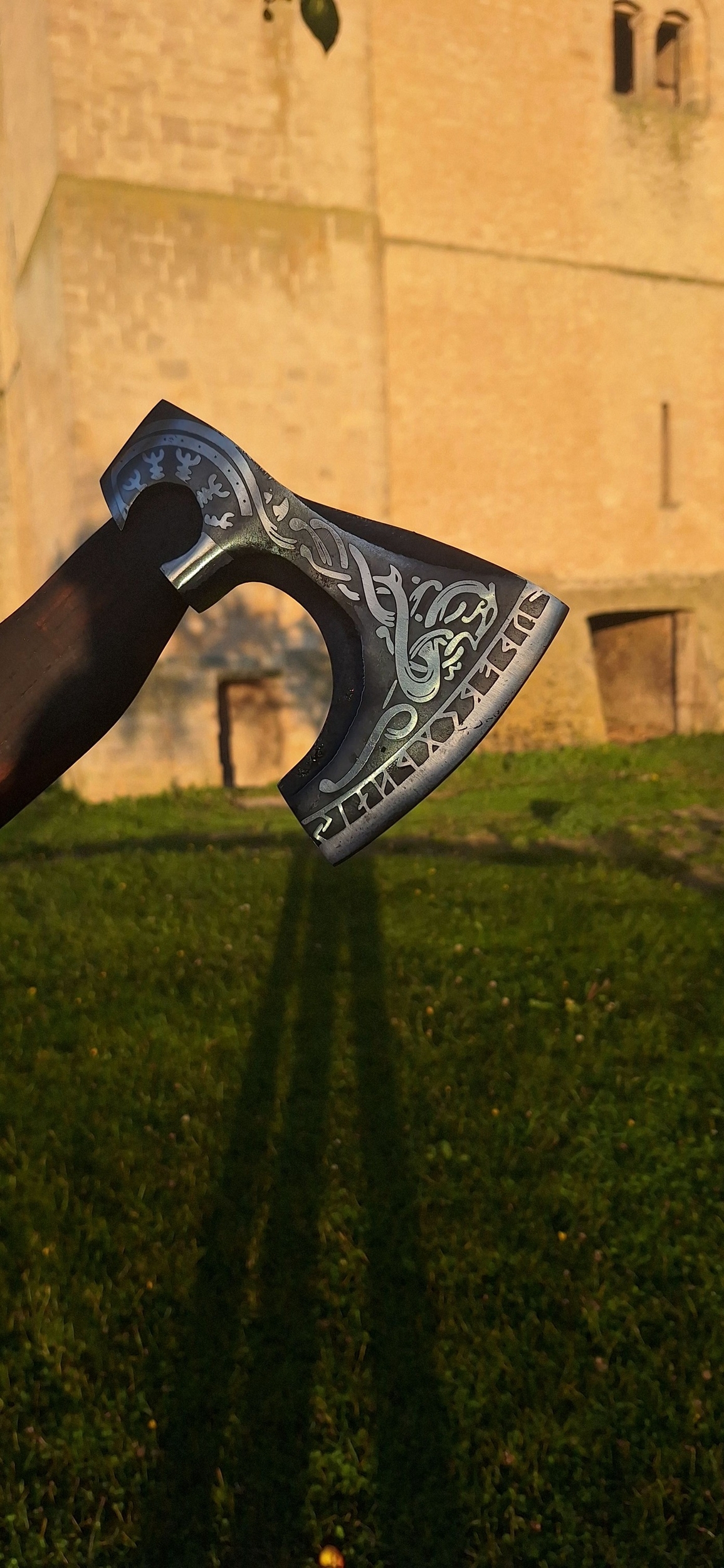 Hache Viking Vegvisir 3