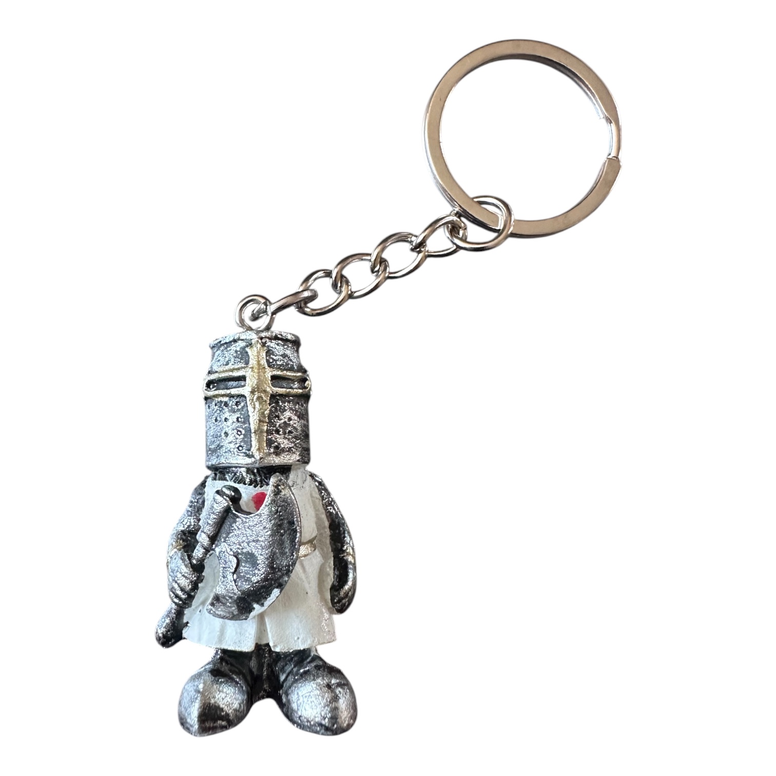 Porte-clés Chevalier Templier à la Hache