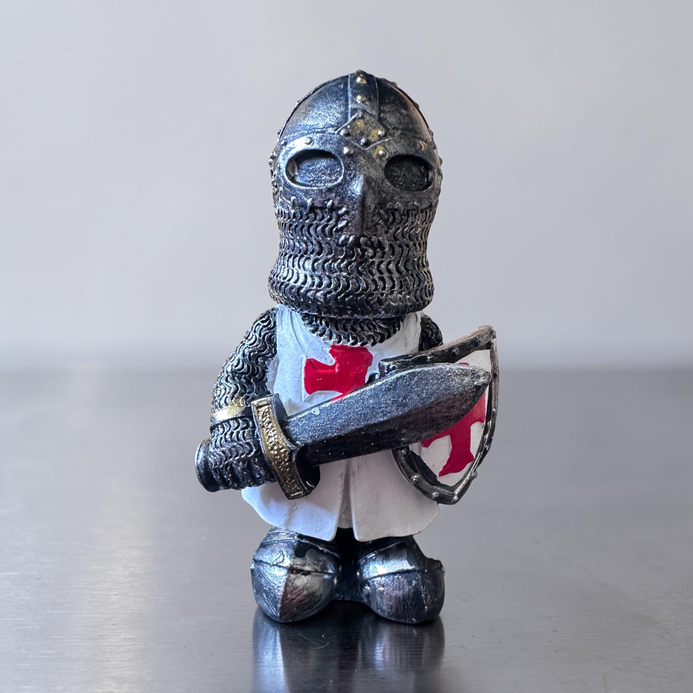 Magnet Chevalier Templier Épée et Écu