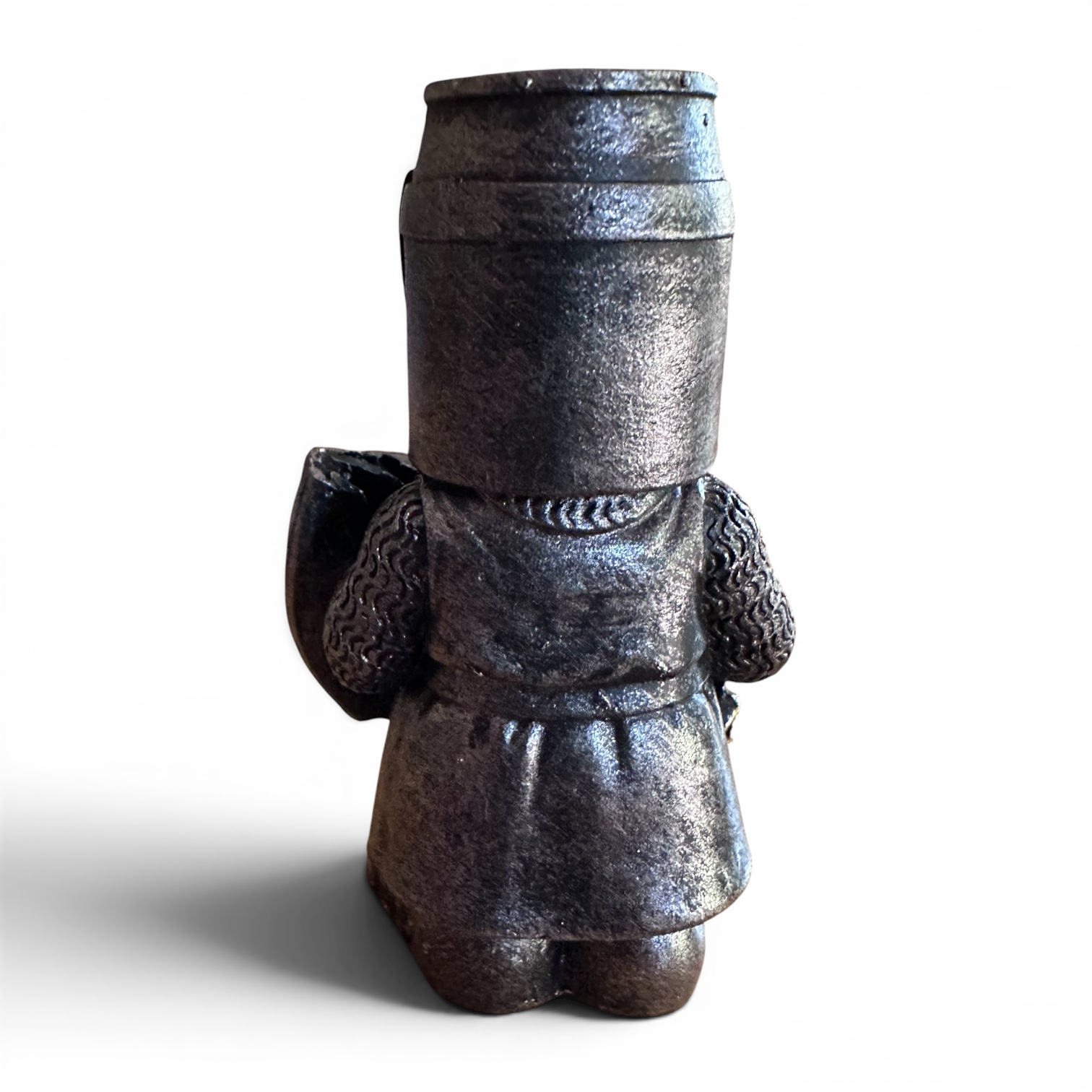 Figurine Chevalier Médiéval avec Épée et Bouclier – Statue en Résine 8 cm
