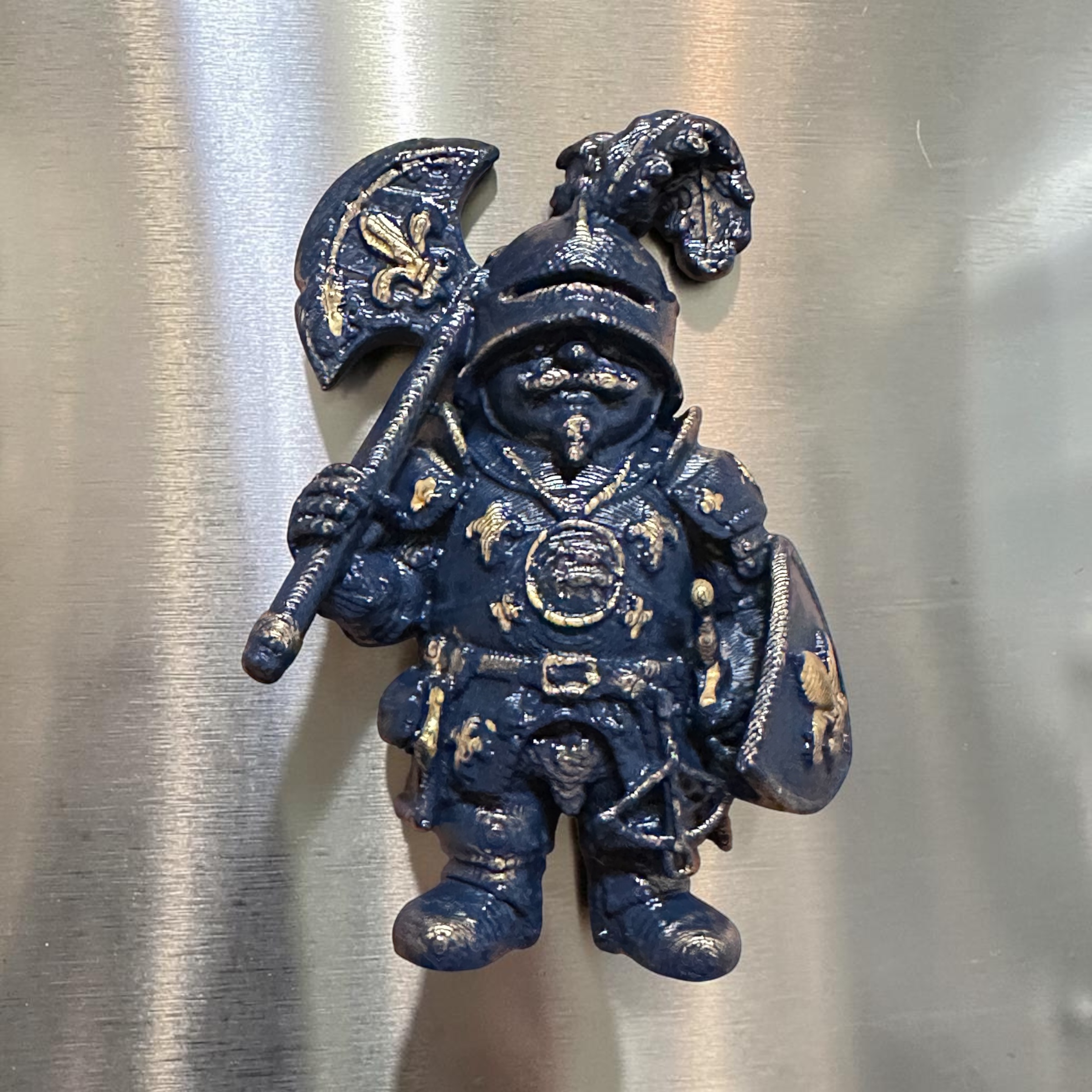 Le Magnet Chevalier Royal – Création Artisanale Unique par Julil Créations