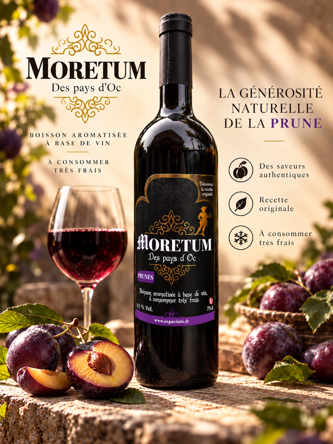 MORETUM À LA PRUNE