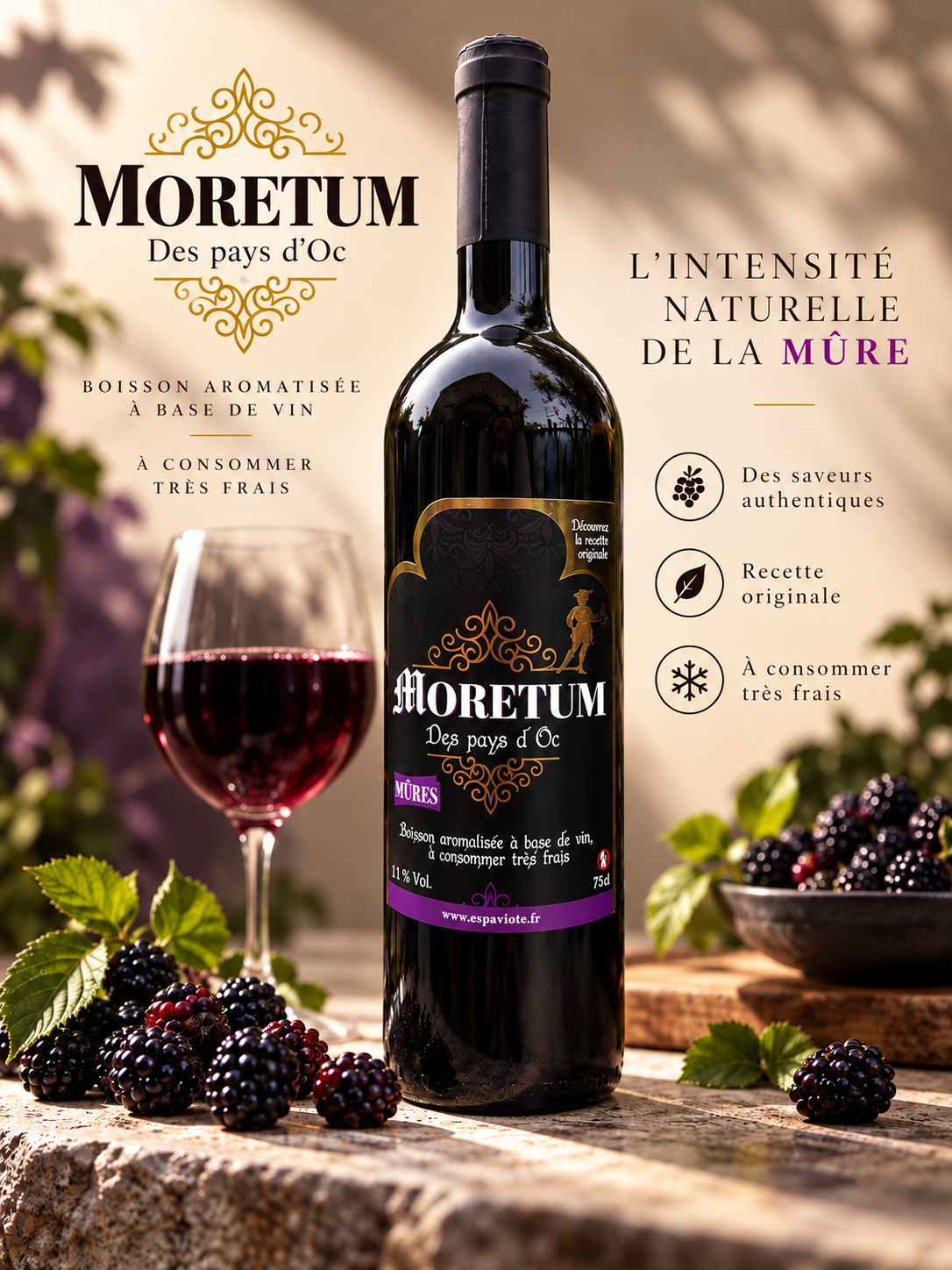 MORETUM À LA PRUNE
