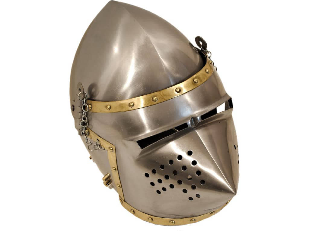0448 casque pigface bassinet bascinet bacinet medieval chevalier armure detoure 1024x768