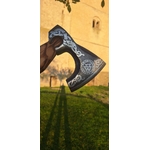 Hache Viking Valknut 4
