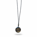 Pendentif Oeil de Tigre - Vegvisir, la Boussole Viking