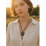 Pendentif Améthyste - Vegvisir, la Boussole Viking