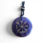 Pendentif Améthyste - Vegvisir, la Boussole Viking