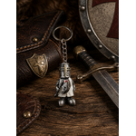 Porte-clés Chevalier Templier à la Hache