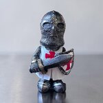 Magnet Chevalier Templier Épée et Écu