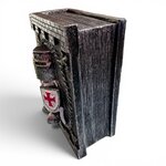 Boîte Secrète en Forme de Livre – Chevalier Templier