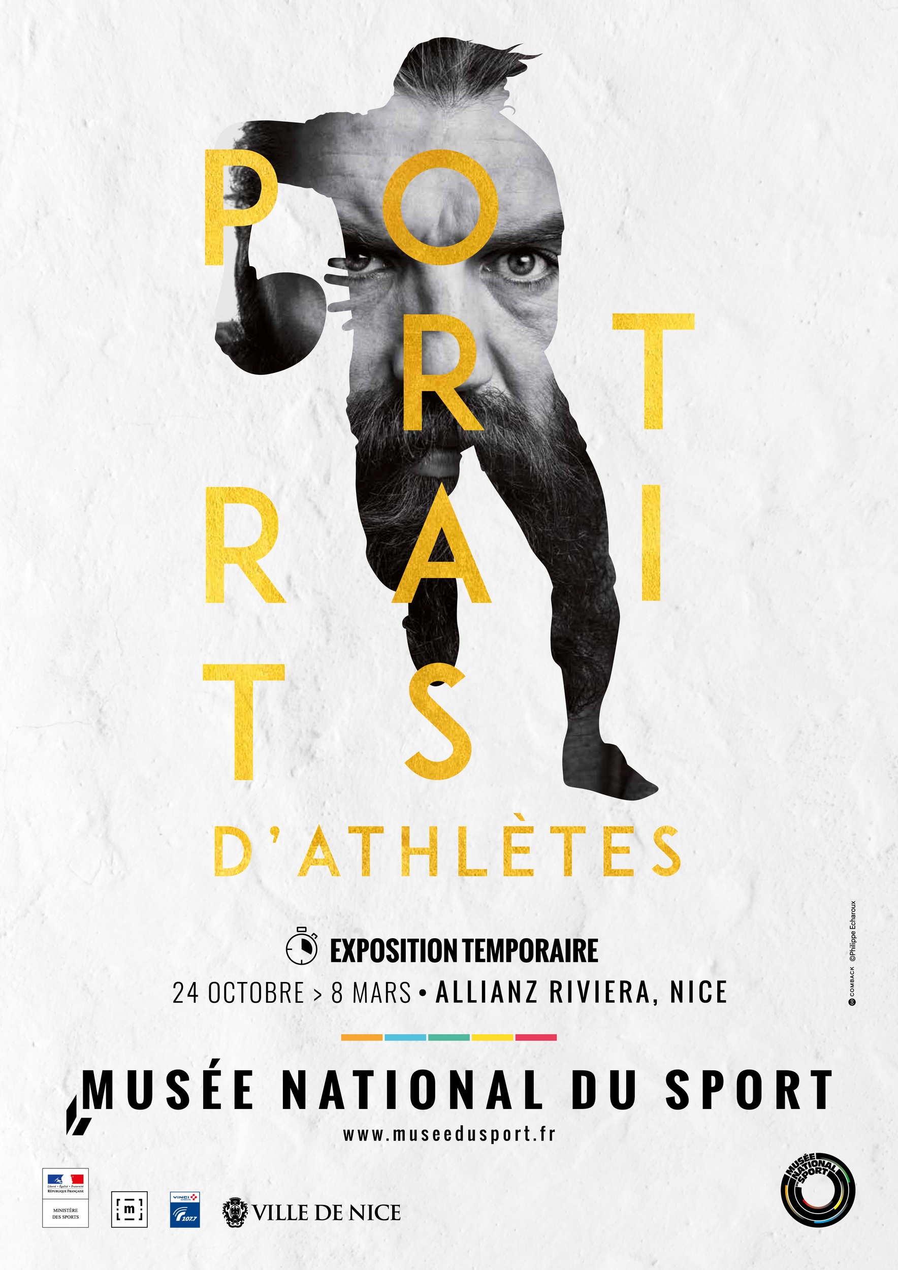 affiche portraits chabal