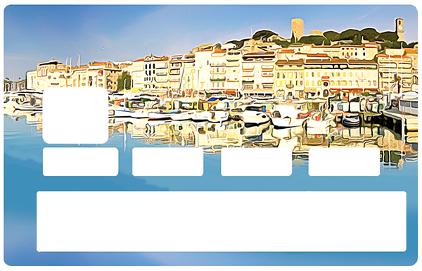 Sticker pour carte bancaire, Cannes