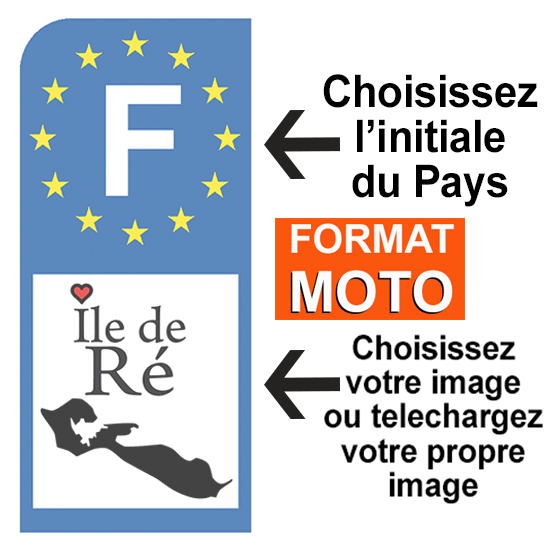 1 Sticker pour Plaque dimmatriculation Moto Stickers Garanti 5 Ans Nos Stickers sont recouvert dun pelliculage de Protection sp/écifique Ducati Noir