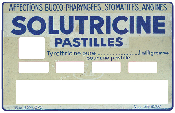 Sticker pour carte bancaire, Tribute to Solutricine
