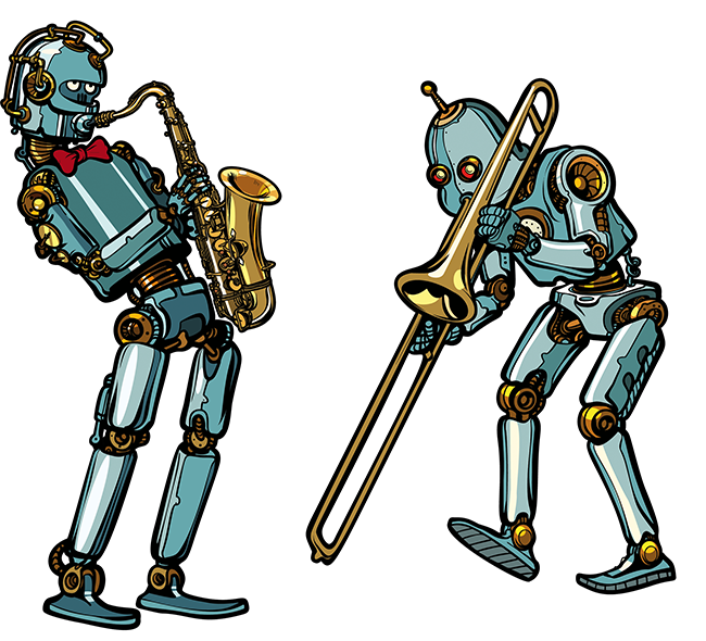 robot-saxo-trombone-musiciens-sticker-macbook-thelittleboutique