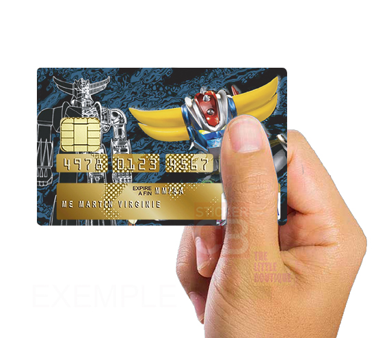 Sticker carte bancaire à personnaliser ! avec votre photo