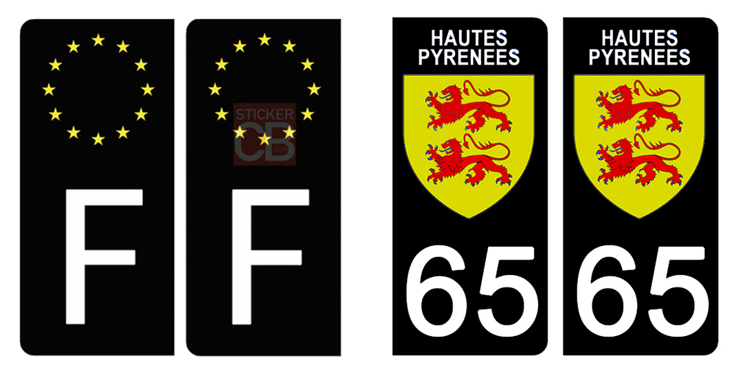 65-HAUTE_PYRENEES_plaque-immatriculation-the-little-sticker-fabricant