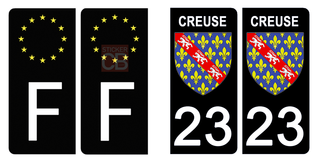 23-CREUZE-sticker-plaque-immatriculation-the-little-sticker-fabricant- bouche du rhone