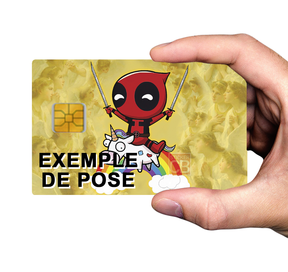 Autocollant Cartes bancaires refusées (REFE866) - Sticker Communication