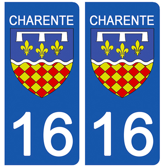 Plaque immatriculation Charente-Maritime 17 | Plaque Immat