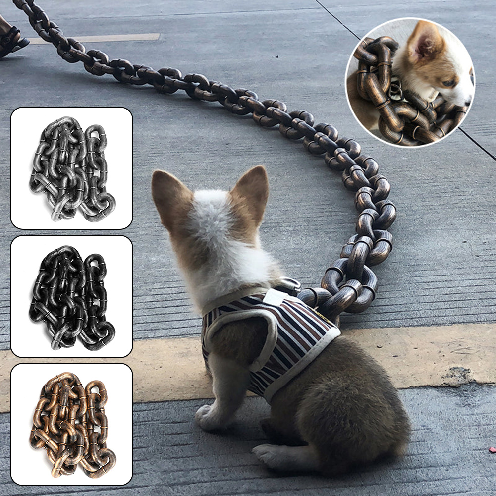 Laisse, chaine de bateau  pour chien ou chat, 1.5m