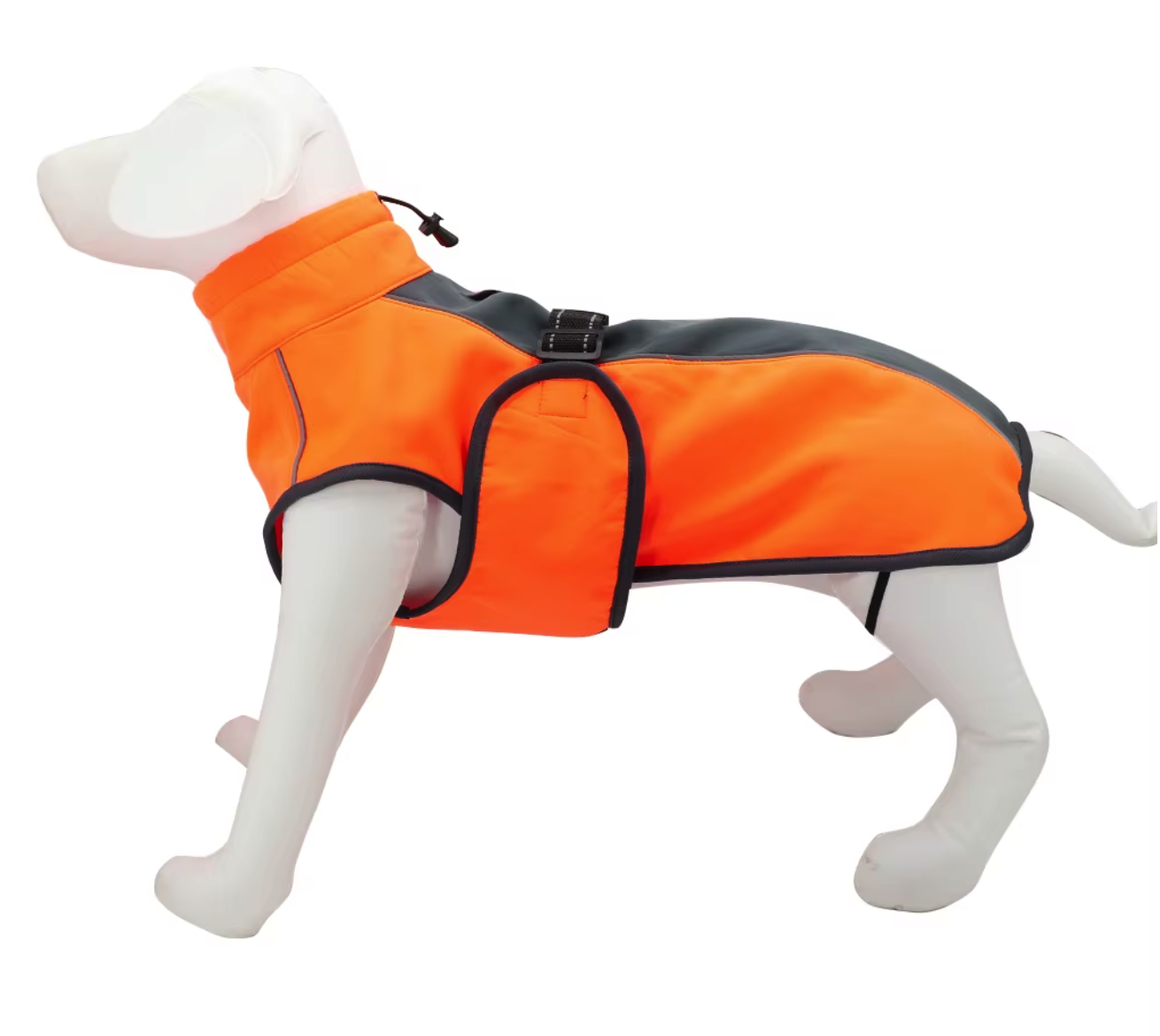Manteau imperméable pour chiens – Orange_THELITTLEBOUTIQUE_23