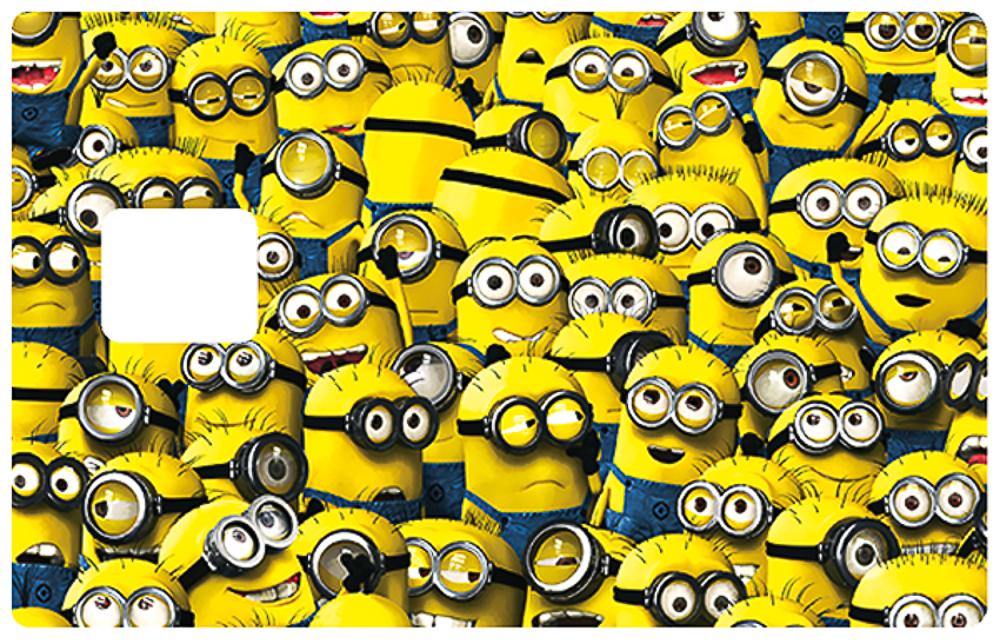 Sticker pour carte bancaire, Tribute to Minions