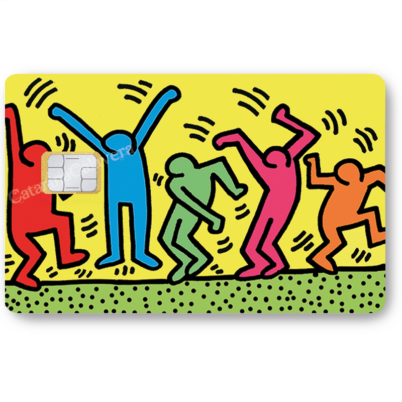 Sticker pour carte bancaire, Rave Party