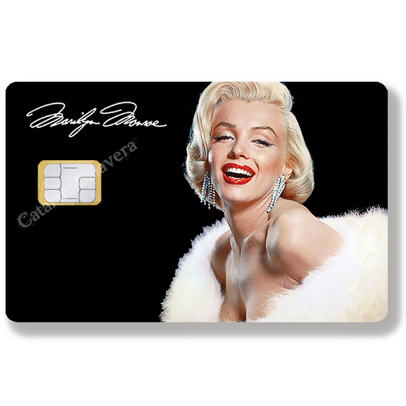 Sticker pour carte bancaire, Beautiful Marilyn Monroe