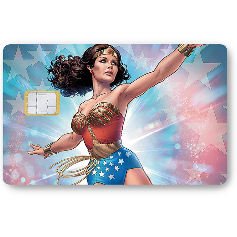 Sticker pour carte bancaire, Tribute to Wonder Woman NTM
