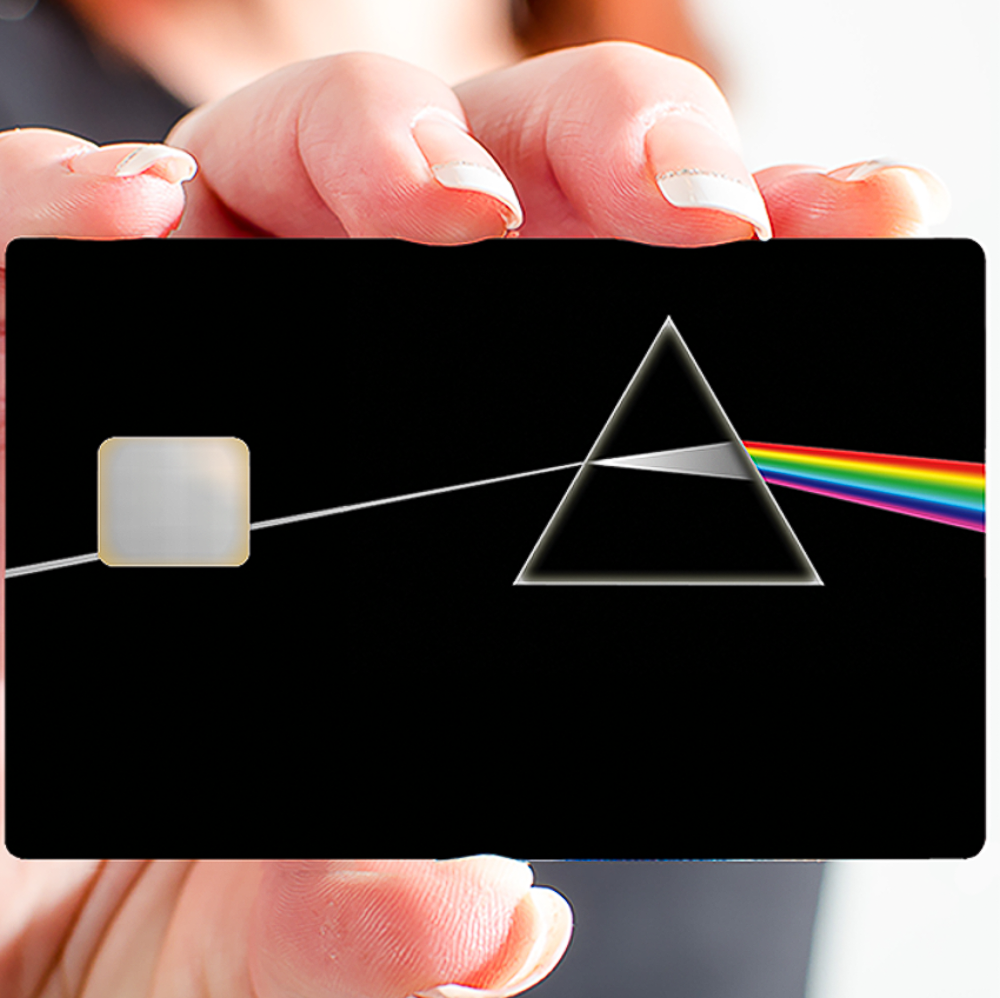Sticker pour carte bancaire, The Dark Side Of The Moon